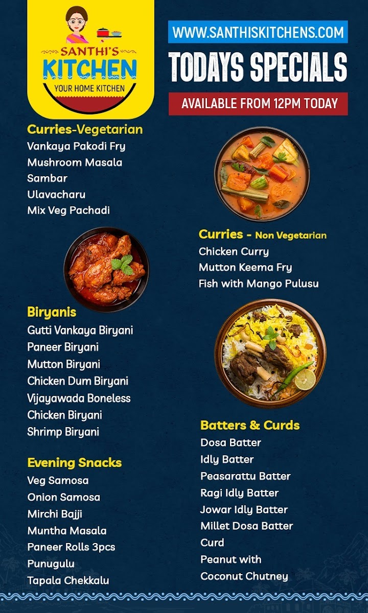 Menu Santhi's Kitchen-1